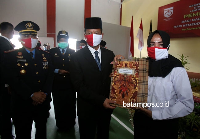 Berikan Remisi Kemerdekaan, Wali Kota Batam Sampaikan Ini Kepada Warga Binaan