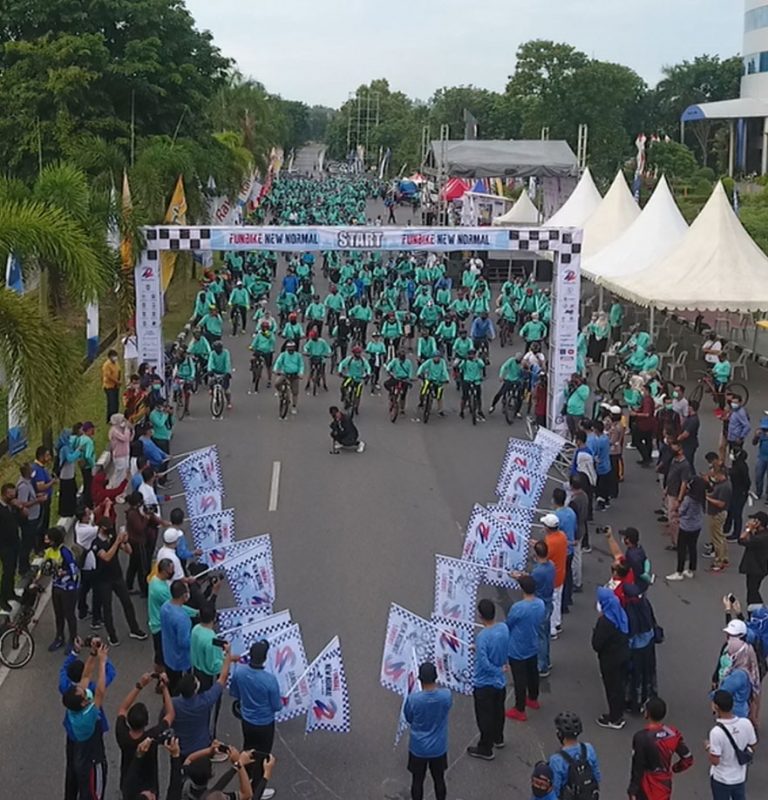Funbike New Normal Batam Pos Berlangsung Meriah