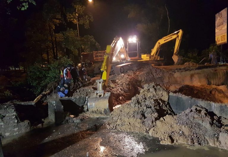 Ini Penyebab Utama Jalan Sudirman Dekat SPBU Sukajadi Amblas