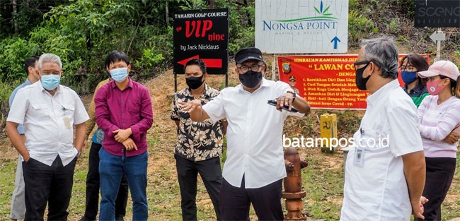 Begini Persiapan Check Point Percontohan New Normal Pariwisata di Kecamatan Nongsa
