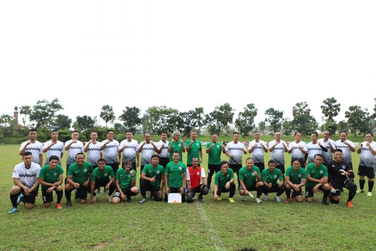 BP Batam All Star dan Polda Kepri All Star Gelar Pertandingan Persahabatan
