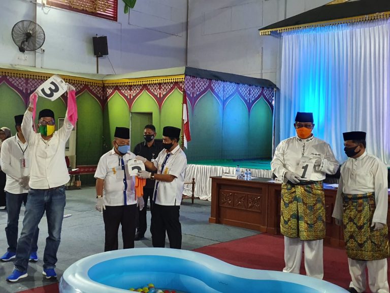 Masyarakat Anambas! Ini Nomor Urut Bupati dan Wakil Bupati Anambas di Pilkada 2020