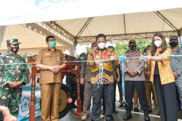 Beri Kemudahan Masyarakat, Bahtiar Apresiasi Drive Thru Rapid dan Swab Test