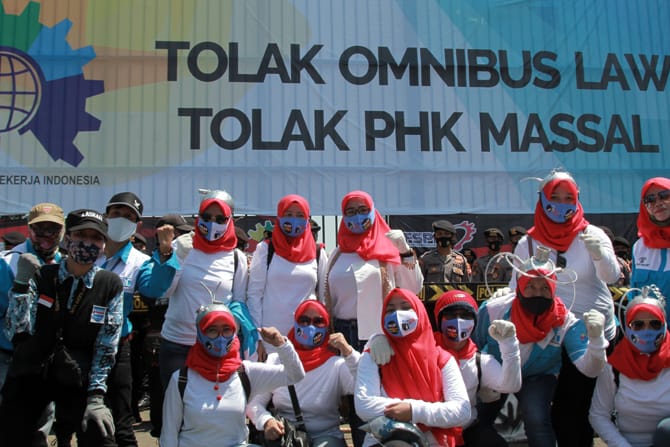 Bahas Klaster Ketenagakerjaan Omnibus Law, Serikat Buruh dan Pengusaha Dilibatkan