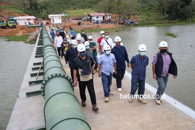 Interkoneksi Waduk Tembesi-Muka Kuning Rampung