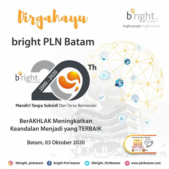 bright PLN Batam Adakan Beberapa Lomba dan Kegiatan Sosial