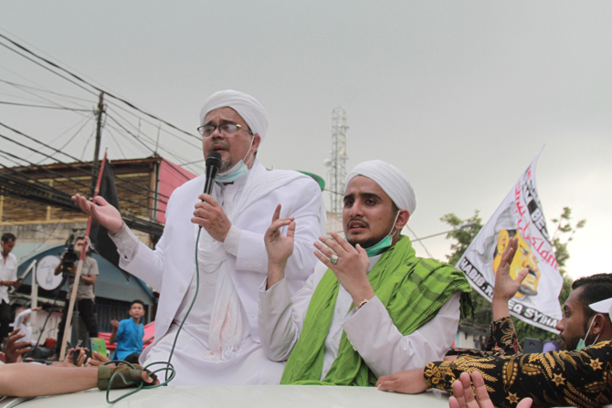 Rizieq Shihab Kabur Lewat Pintu Belakang RS Ummi Bogor