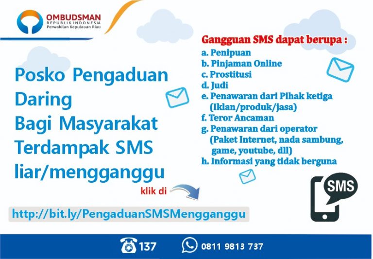 Sering Terima SMS Liar dan Menganggu, Laporkan ke 0811 9813 737