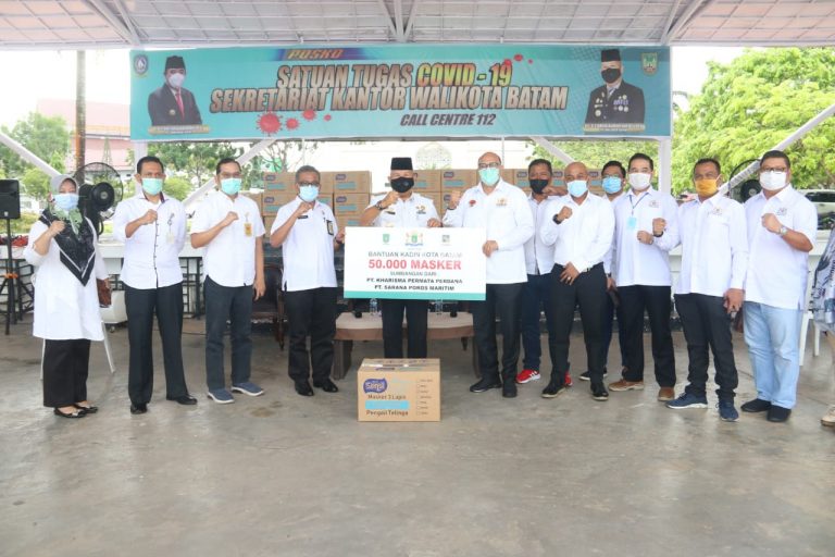 Gerakan 5 Juta Masker di Kepri Dimulai 10 November