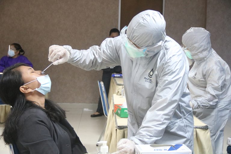 Cegah Penyebaran Covid 19, Karyawan dan Manajemen ATB Jalani Tes Rapid Antigen