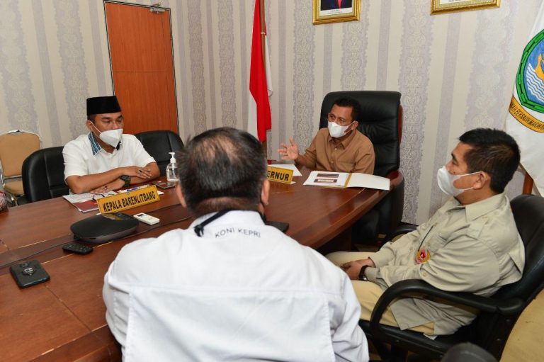 Persiapan PON Papua, Gubernur Ansar Bertemu KONI Kepri