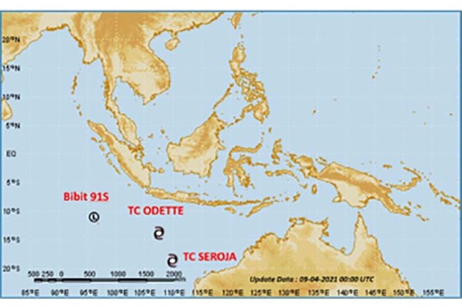 Waspada! Siklon Tropis Surigae Berpotensi Jadi Topan