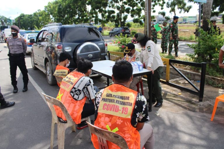 Tindak Pelanggar Protokol Kesehatan