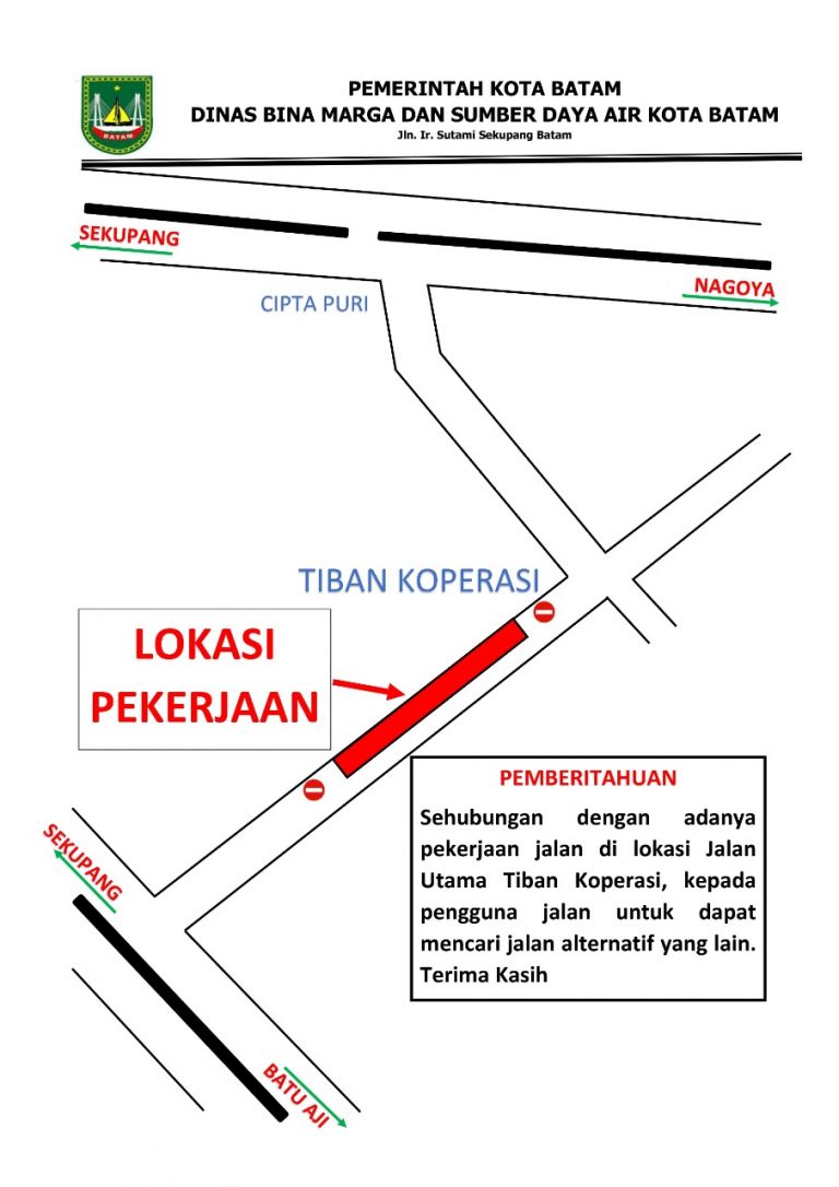 Warga Batam, Jangan Lewati Jalan Ini Ya…