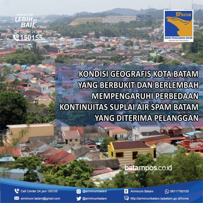 SPAM Batam Lakukan Hal Ini Agar Suplai Air Bersih Merata
