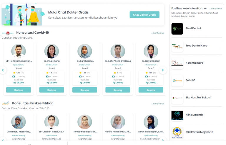 Positif Covid 19? Akses Spesialis lewat Telemed SehatQ