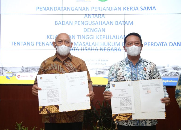  BP Batam Tandatangani Kerja Sama Dengan Kejati Kepri