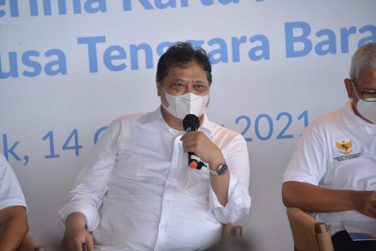 Menko Airlangga Semangati Penerima Kartu Prakerja di NTB
