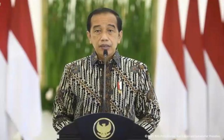 Pidato di HUT ke-57 Golkar, Presiden Apresiasi Penanganan Pandemi yang Membaik