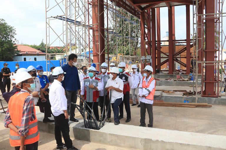 Pembangunan Autogate Pelabuhan Batu Ampar Sudah 70 Persen