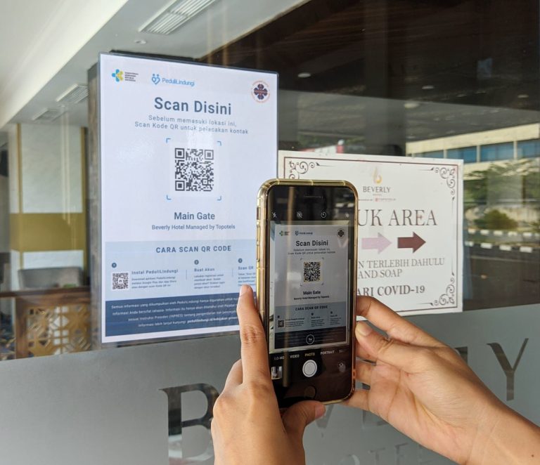 Beverly Hotel Batam Terapkan Scan QR Code Pedulilindungi