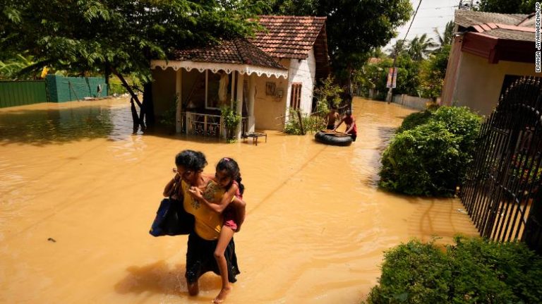 Hujan Lebat di Srilanka & India Tewaskan 41 Orang