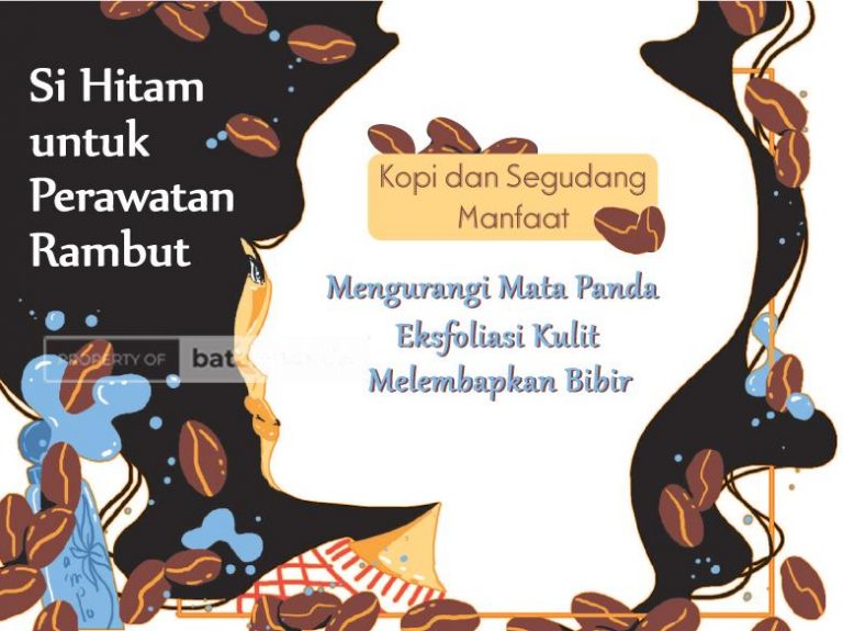 Si Hitam untuk Perawatan Rambut