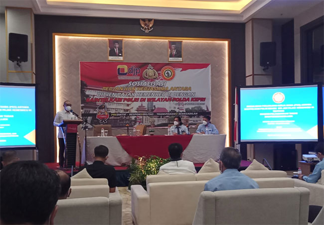 DJP Kepri Hadiri Sosialisasi PKS Intelijen di Bidang Perpajakan