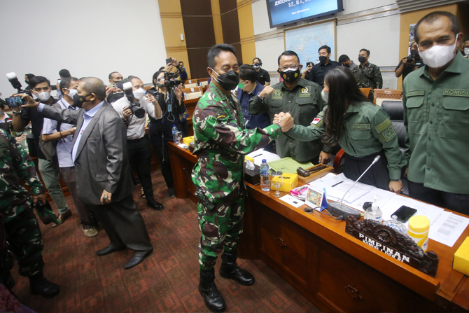 Visi-Misi Calon Panglima TNI Disampaikan Terbuka