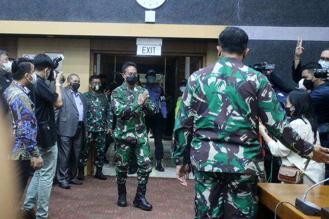 Andika Sampaikan Delapan Poin Visi-Misi Panglima TNI