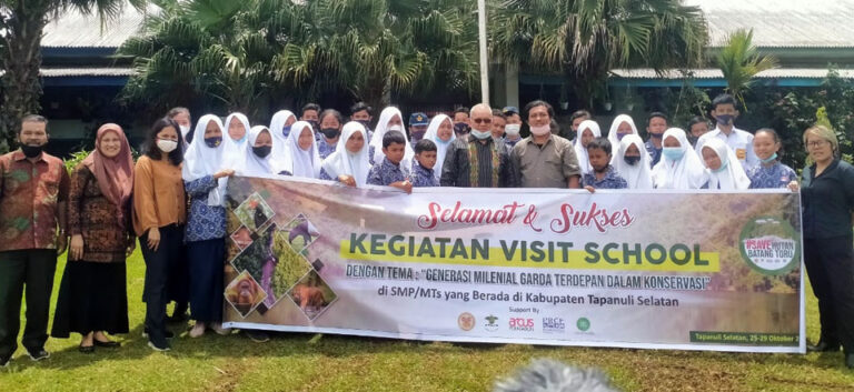 Pelajar di Tapsel Diajak Beri Perhatian kepada Orangutan Tapanuli