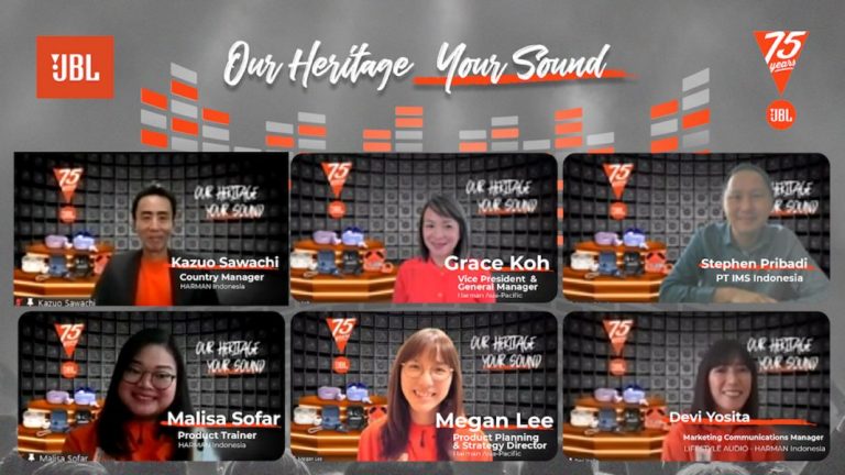 JBL Rayakan 75 Tahun Penggagas Audio Terbaik Dunia