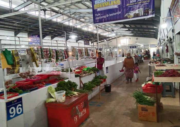 Sulit Bertahan, Pedagang Pasar TPID II Harapkan Terobosan Disperindag