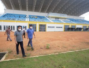 Roby Minta Event Olahraga Segera Digelar di Stadion Megat Alang Perkasa, Busung