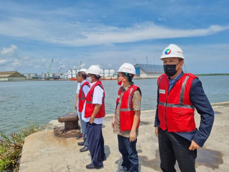 Komisaris Pelindo Jasa Maritim Kunker ke Pelabuhan Belawan Sumut