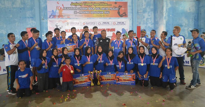 Batam Sabet Juara Kejurda Antarpelajar
