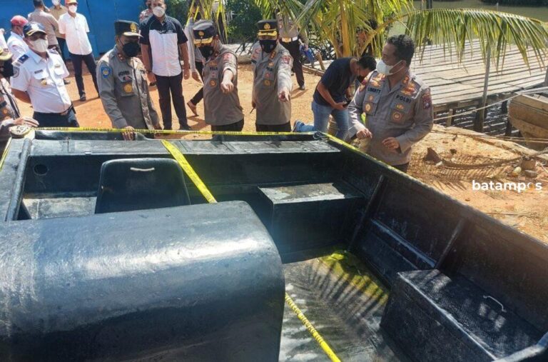 Tim Mabes Polri Turun ke Pelabuhan Sei Gentong, Tanjunguban Cek Penampungan TKI Ilegal