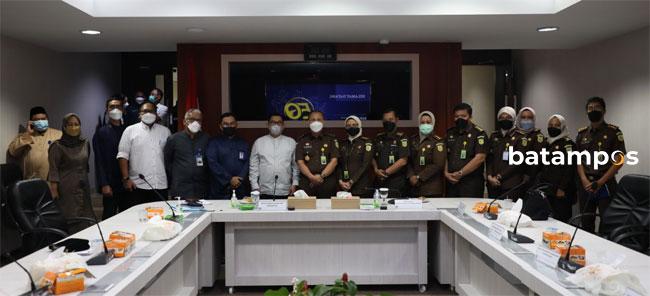 Pusat Pemulihan Aset Kejagung RI Studi Banding Pemanfataan Aset ke BP Batam