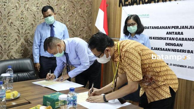 BPJS Kesehatan Jalin Kerjasama Dengan Kejaksaan