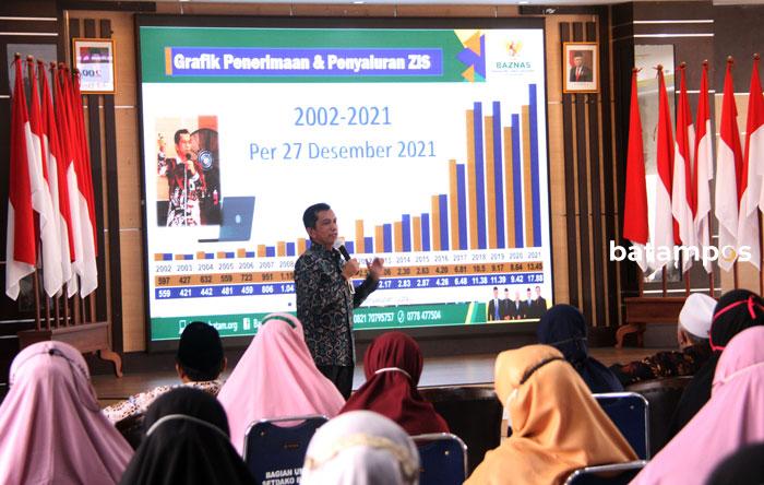 Baznas Kota Batam Beri Pembekalan dan Pelatihan Dai