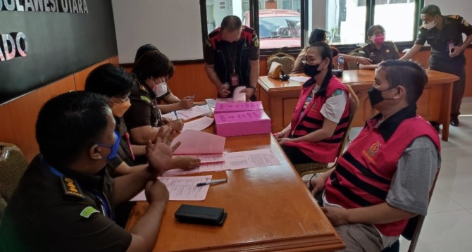 Korupsi, Eks Pimpinan BUMN Ditahan Kejati Sulut