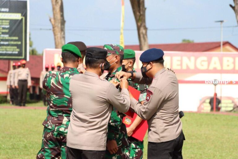 Diktukba Polri dan Calon Prajurid TNI AD Diklat Integritas