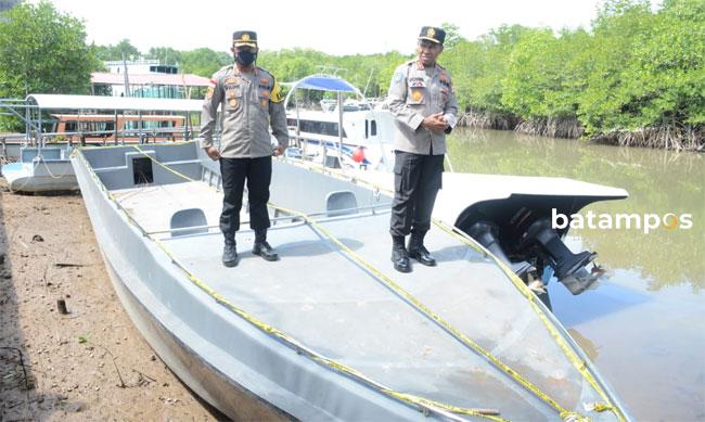 Penampakan Kapal Pembawa PMI Ilegal, Bisa Bawa 100 Orang