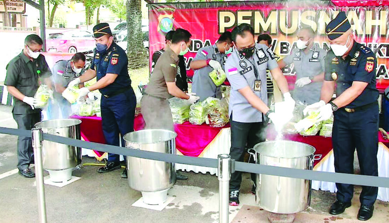 Pandemi Tak Menyurutkan Pengiriman Narkoba ke Kepri