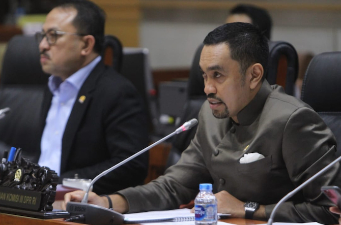 Komisi III DPR Sarankan Kemenag Gandeng Polri untuk Awasi Pesantren