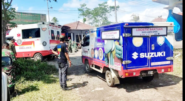 Suzuki & SCRC Bantu Korban Semeru