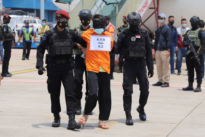 Densus 88 Tangkap 370 Terduga Teroris Sepanjang 2021