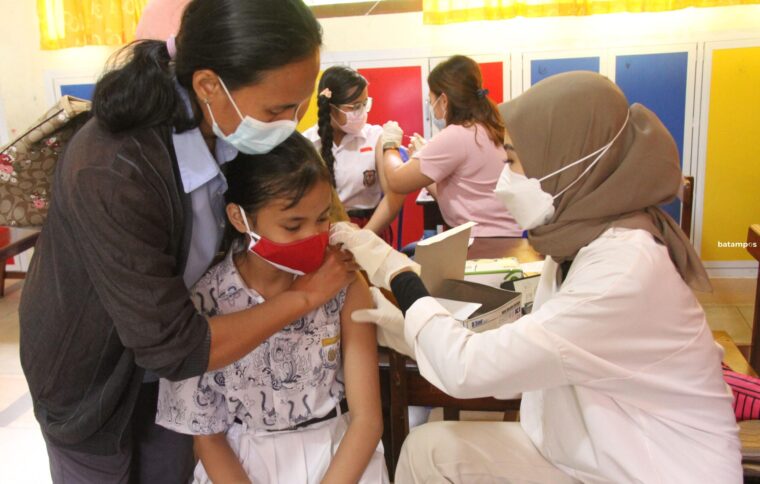 117 Ribu Pelajar Usia 6-11 Tahun Akan Divaksin