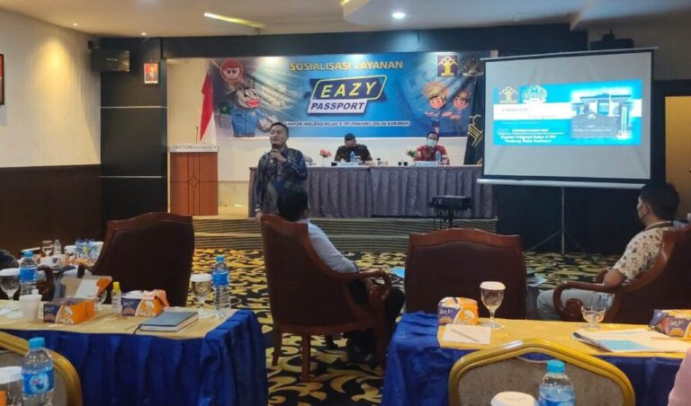 2021, Imigrasi Tanjungpinang Terbitkan 3.076 Paspor
