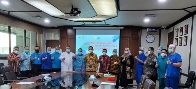 RS Harapan Kita-RSUD Raja Ahmad Thabib Teken MoU, Februari 2022 Pasang Ring Jantung Sudah Bisa di RSUD RAT Tanjungpinang